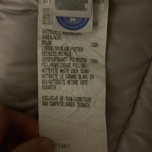 Canada Goose Pink Hooded Jacket - Picture 15 of 15